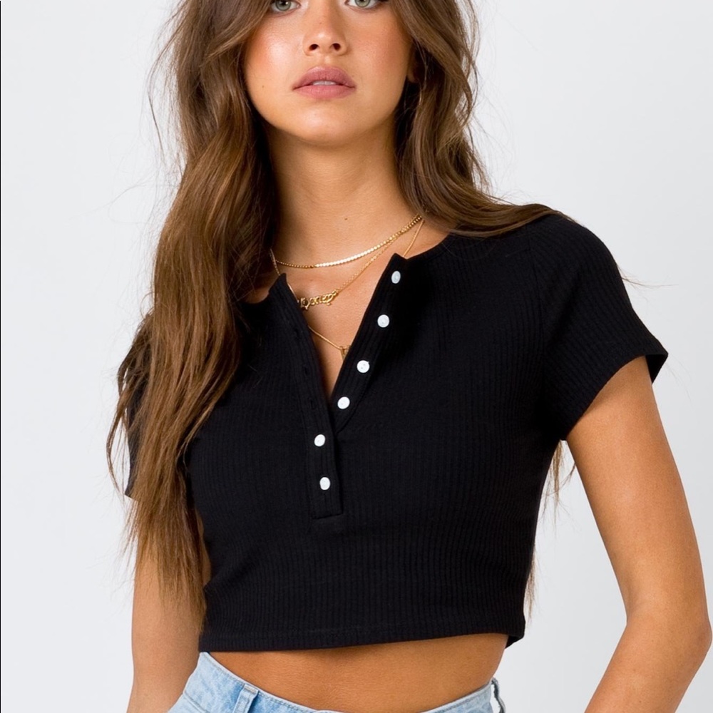 princess polly lovers theif crop top